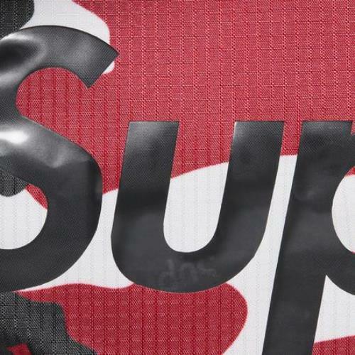 Supreme Red Camo Duffle Bag SS21 | eBay