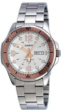 Casio MTD100D-7A1V Men's Stainless Steel Silver Dial Watch