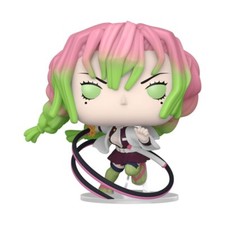 FUNKO POP DEMON SLAYER MITSURI KANROJI (ATTACK) #1852 VINYL FIGURE 9CM NUOVO