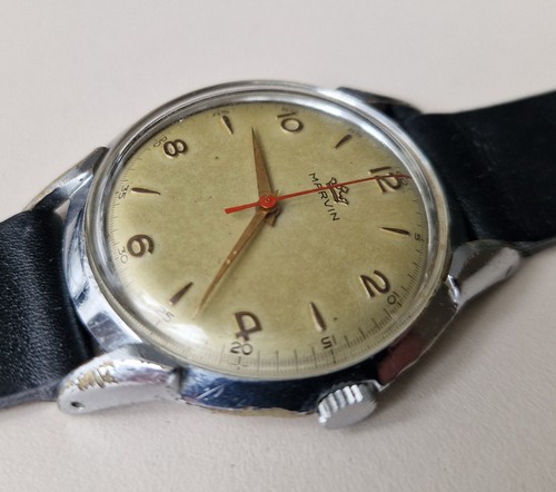 Vintage MARVIN Big Size 560 15J 3Adjs Swiss From 50's - Picture 19 of 22