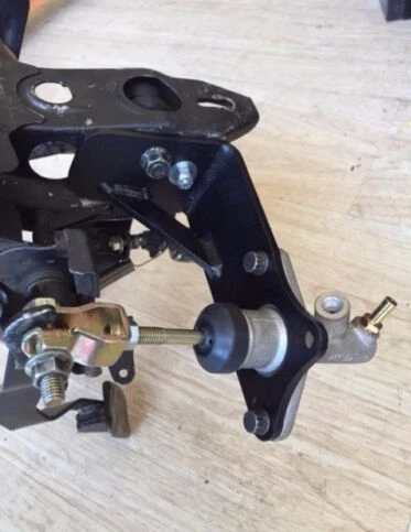 Steel Hydro Clutch Pedal Conversion Bracket for EF CRX Swap B16 B18 B16A B18C - Image 2 of 4