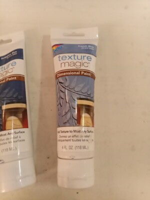 2 Delta Texture Magic Dimensional Paint French Blue And Bungalow Blue