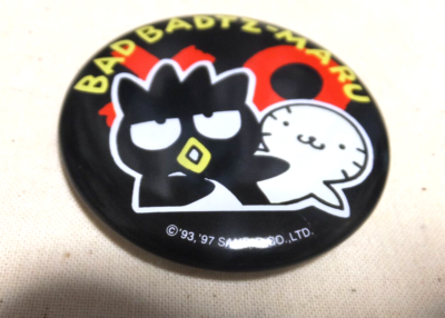 Bad Badtz-maru badge Japan sanrio 1997 vintage 5.5cm black | eBay