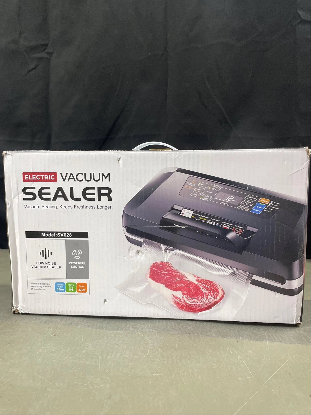 Vacuum Sealer for Food, 10 Modes 95KPa vacuum sealer for Wet/Dry Food, Automatic