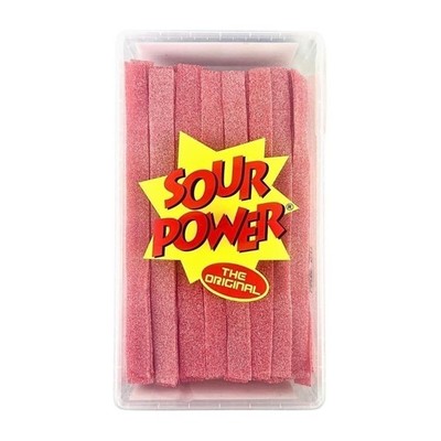 Sour Power Premium Strawberry Candy Belts   The Original Sour Candy Since...