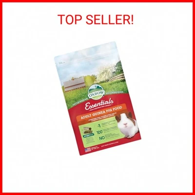 Oxbow Essentials Adult Guinea Pig Food - All Natural Adult Guinea Pig Pellets -