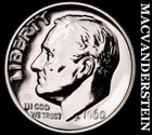 1960 Roosevelt Dime- Silver- Choice Gem Proof Luster No Reserve #J1466