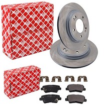 Febi Disques 262mm + Revêtements Arrière Convient pour Hyundai Ioniq AE Hybrid