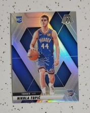 2024-25 Panini Mosaic Silver Nikola Topic RC #242 (RC)