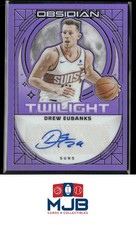2023-24 Obsidian Drew Eubanks Electric Etch Purple Flood #/49 Auto #TS-EUB