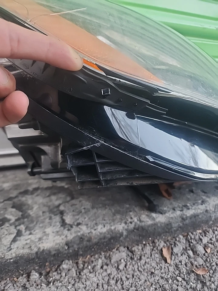 Damage! 2012-2015 AUDI A6 S6 RIGHT PASSENGER SIDE FULL LED HEADLIGHT OEM - Image 3 of 4