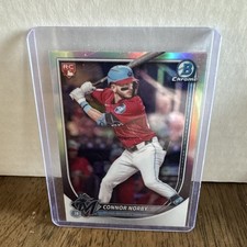 2025 Bowman - Rookie Red RC Variation Connor Norby #46 Sp Rookie Red Rc...