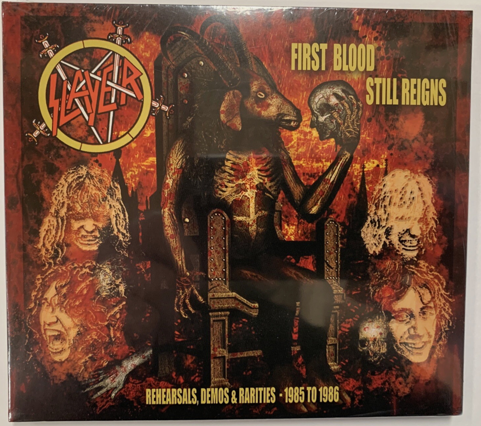 SLAYER First Blood Still Reigns Rehearsals, Demos & Rarities 1985 To 1986 CD