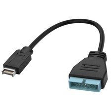 USB 3.1 Front Panel TypeE Male to USB 3.0 19/20Pin Motherboard Extension Cable