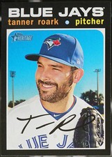 2020 Topps Heritage Baseball Tanner Roark #647 NM