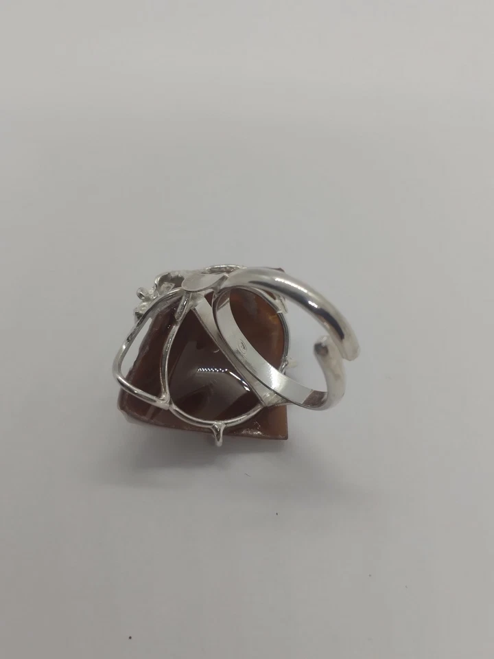 Anello In Argento Anello Con Cammeo - Immagine 4 di 4