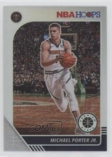 2019-20 Panini NBA Hoops Premium Stock Silver Prizm Michael Porter Jr #51 0o1w