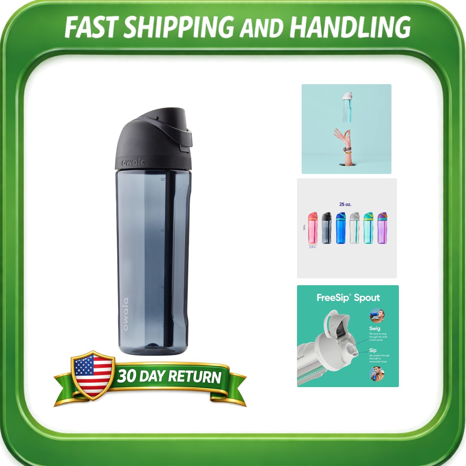 With Straw - Perfect For Travel