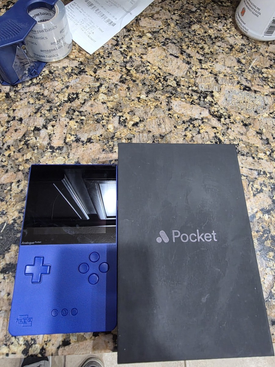 Analogue Pocket 限定カラー Blue ほぼ新品 アクセサリ付き Analogue Pocket Limited Edition Blue- Open Box | eBay