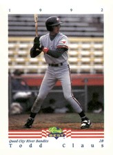 1992 Classic Best #226 Todd Claus