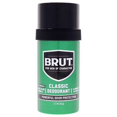 Classic Protection Deodorant Stick by Brut for Men - 2.7 oz Deodorant Stick