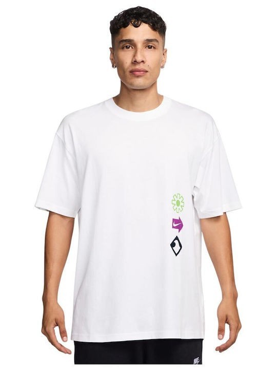 Men's Nike Air Max90 Loose Fit T-Shirt- White- Size XL-New