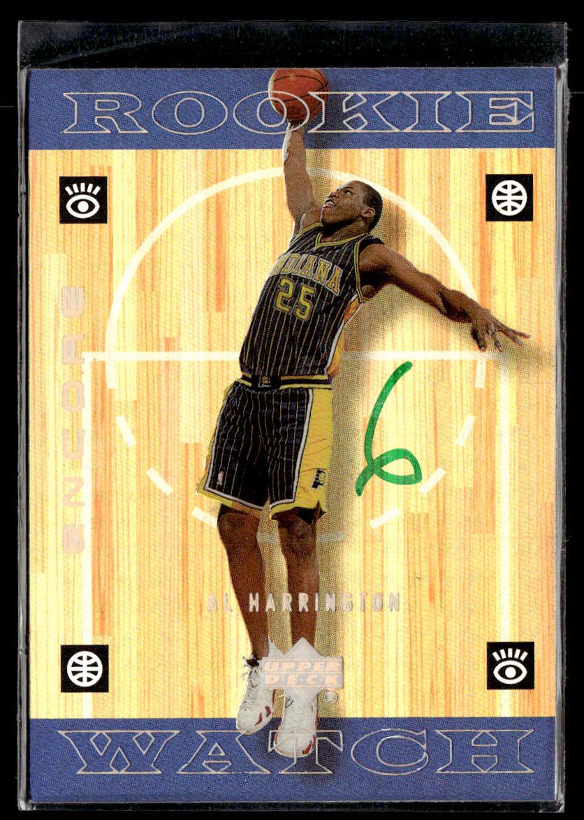 1998-99 Upper Deck Encore #134 Al Harrington RC Basketball Card 2702A