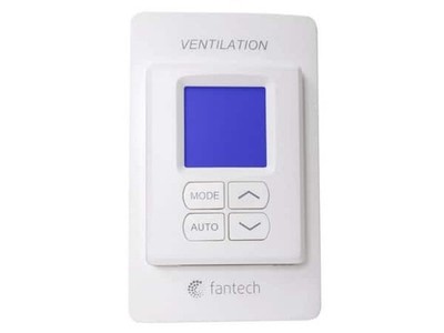 Fantech EDF8 Electronic Multi-Function Wall Control (415517) Brand New 