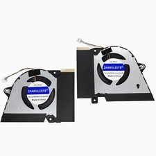 Replacement New Laptop CPU GPU Cooling Fan for ASUS Rog Zephyrus G14 GA401I G...
