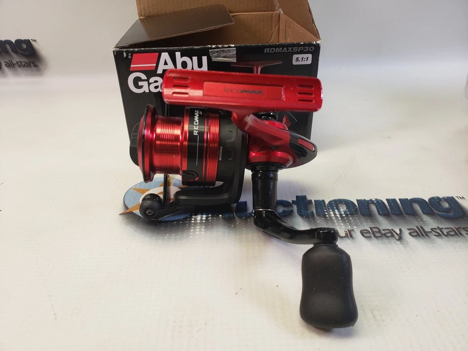 Abu Garcia Red Max Spinning Fishing Reel BWALLEYEFGK21 - Image 3 of 3