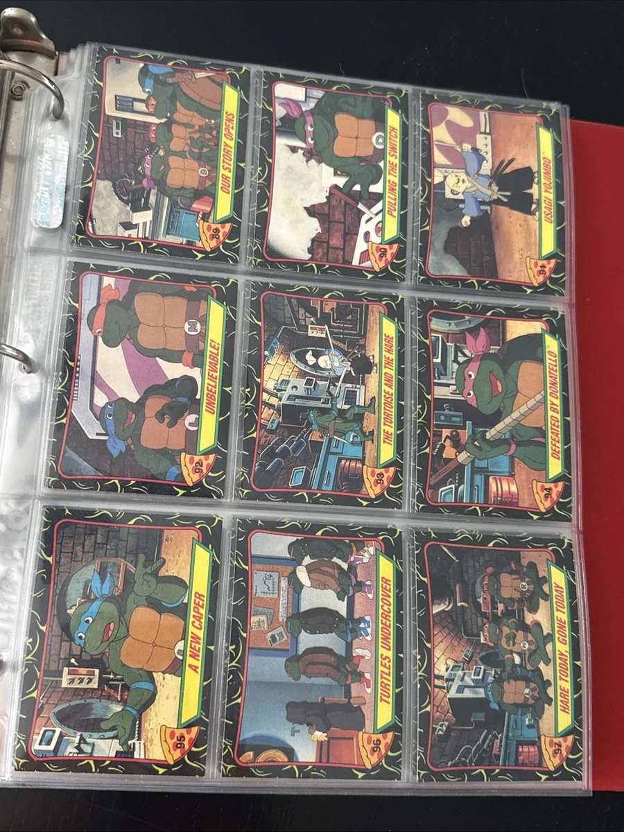 Teenage Mutant Ninja Turtles Topps Collectable Trading Cards for
