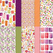 Celebratory Sips 12" x 12" Designer Paper Pack NEW Stampin' UP