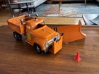 VTG TONKA 1957 STATE HI WAY DEPARTMENT HYDRAULIC DUMP TRUCK  ORIGINALW/PLOW