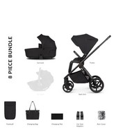 NEW Venicci Claro 2 Duo Complete Travel system Bundle In Noir Black Pushchair