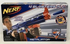 NERF Gun RETALIATOR ELITE N-STRIKE Blaster Barrel Stock Grip Darts NEW Open Box