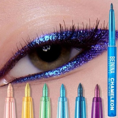 Shiny Chameleon Metallic Blue Eyeliner Gel Pen Lidschatten Multicolor Eye Liner Pe