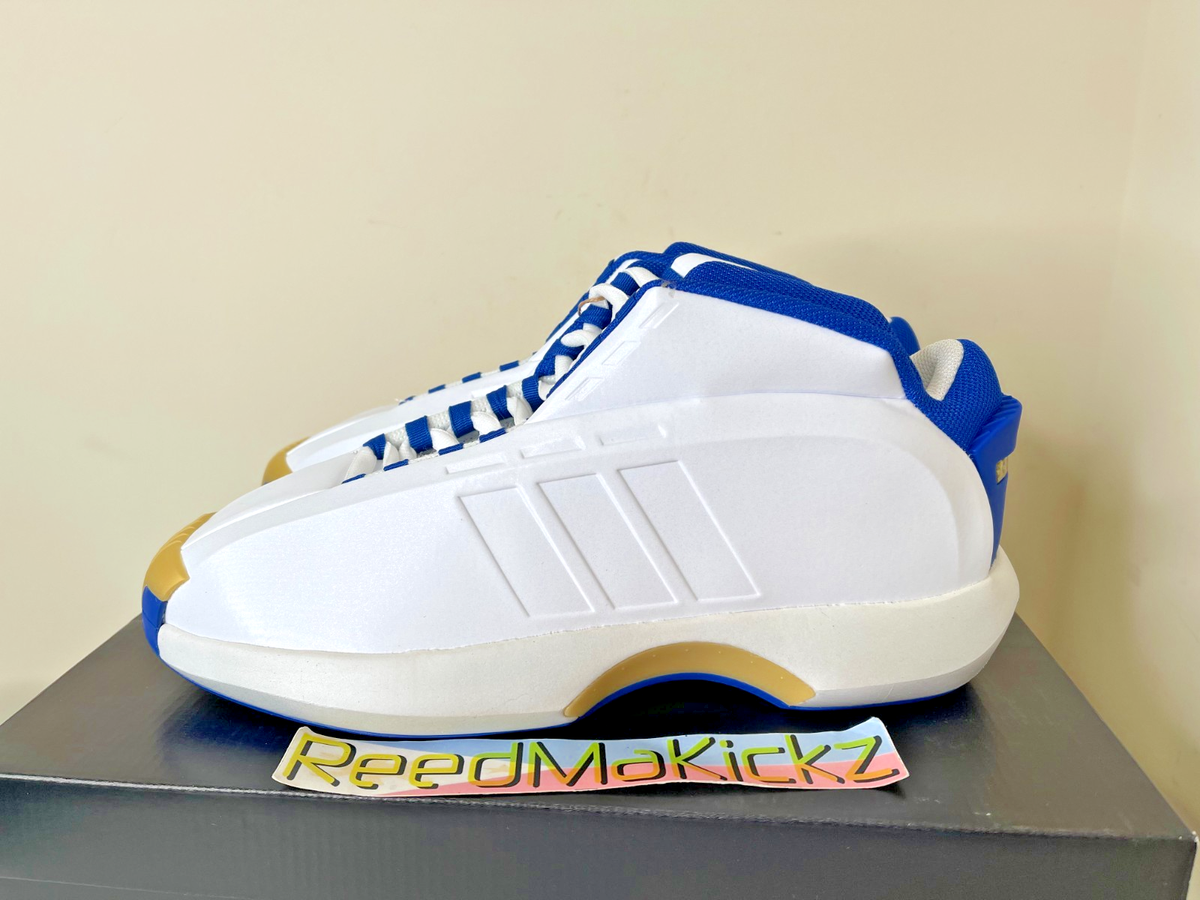 Adidas Crazy 1 Lakers PE Kobe White Royal Blue Gold Yellow Mens