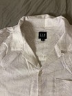 men's gap short sleeve casual dress shirt floral — photo 2