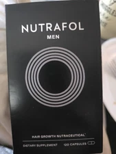 Nutrafol Men Hair Growth Nutraceutical Supplement 120 Capsules Exp 9/25