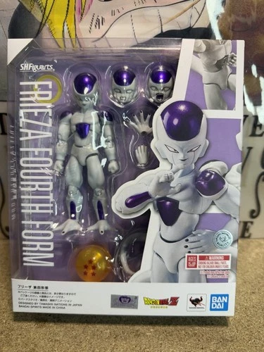 Figura de acción Bandai S.H.Figuarts Dragon Ball Z Freezer cuarta forma SHF totalmente nueva