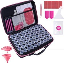 "Diamond Art Storage Containers 60 Slots Diamond Painting Accessories and Tools