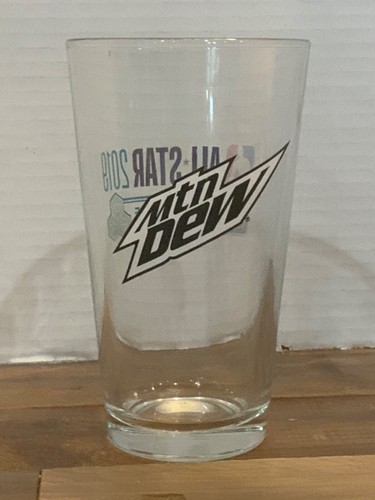 CHARLOTTE NBA 2019 ALL-STAR GAME Beer Pint Glass Mountain Dew - Picture 3 of 4