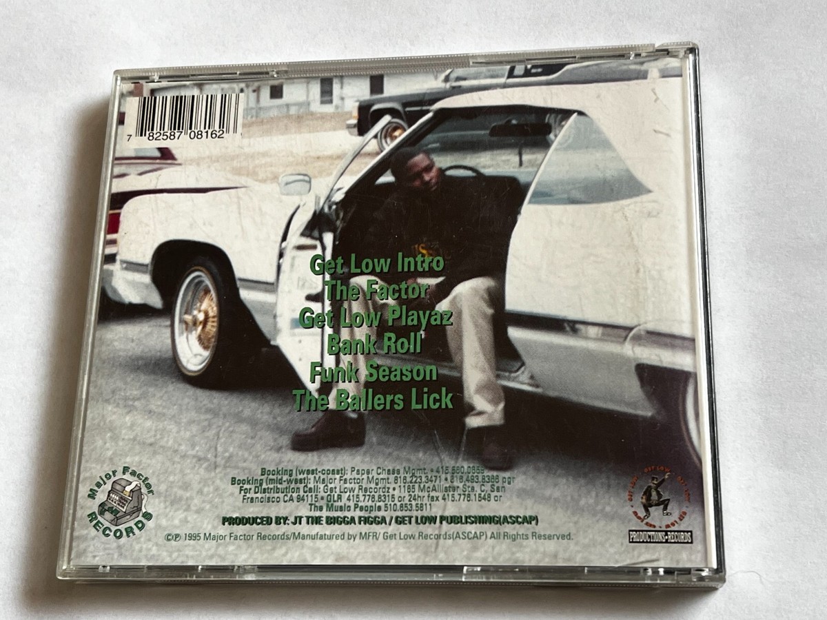 Young Rich The Factor Gettin A Grip KC Kansas City Rap CD BACK