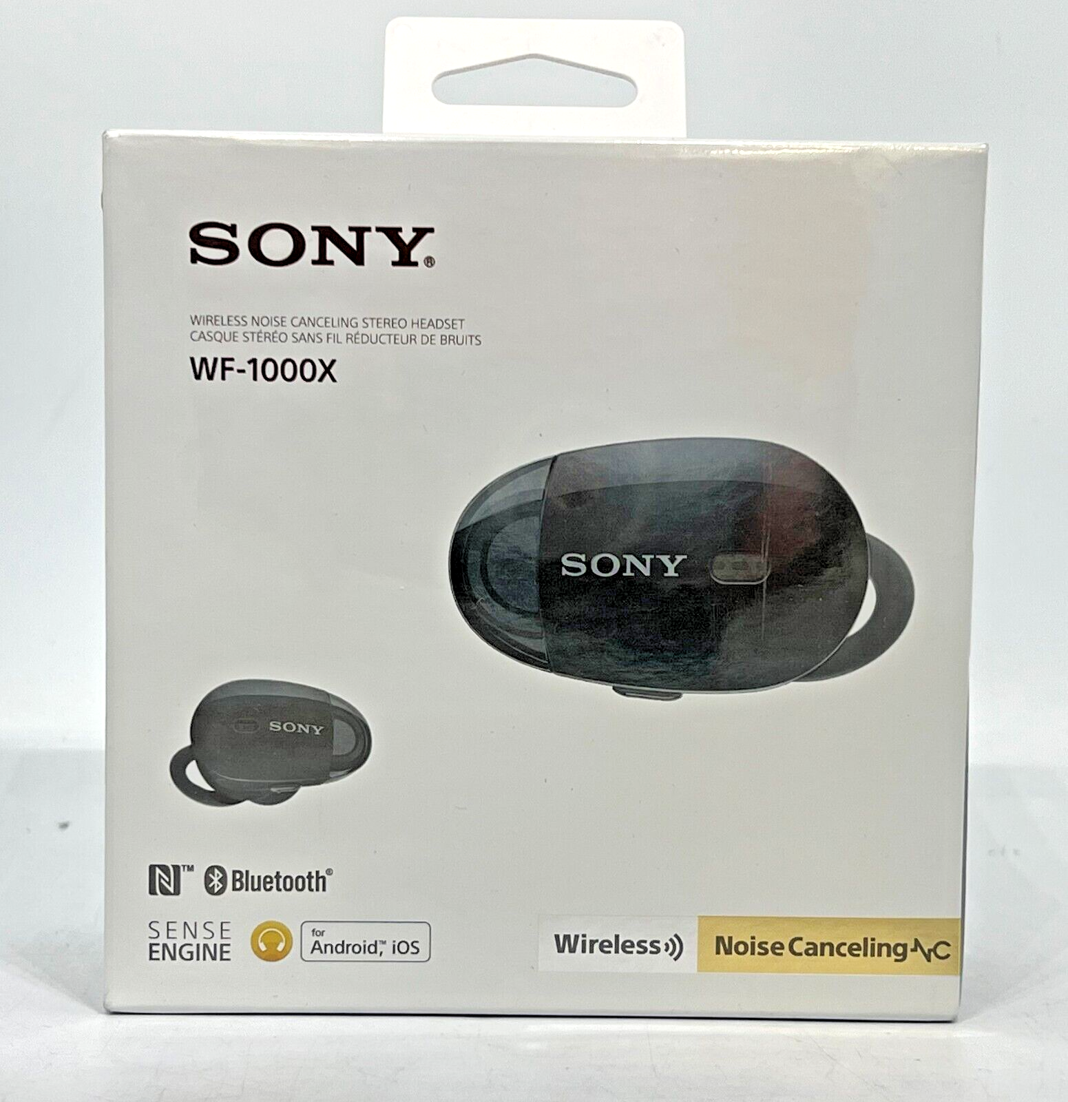 Sony WF-1000X/BM Premium Noise Canceling Wireless in-Ear Headphones Black  eBay