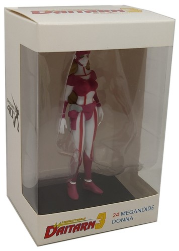 Daitarn 3 3D Collection Meganoide Donna Modellino Statuetta + Fascicolo - Foto 2 di 2