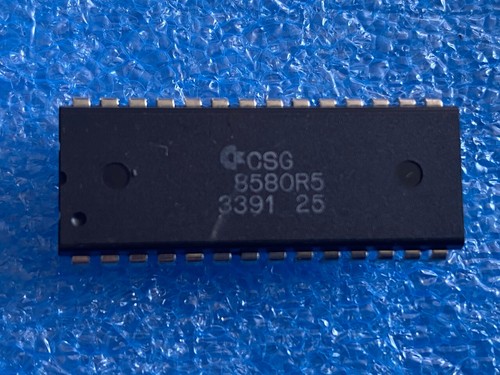 8580R5 Chip Ic Csg / Mos Sid Soundchip, Commodore C64 #33 91