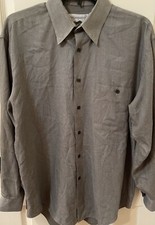 Yves Saint Laurent Button Down Long Sleeve Men  s Shirt. Size Medium 15 32/33