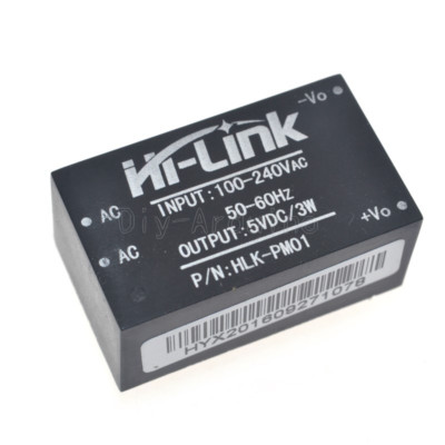 1X HLK-PM01 AC-DC 220V to 5V mini power supply module intelligent switch power