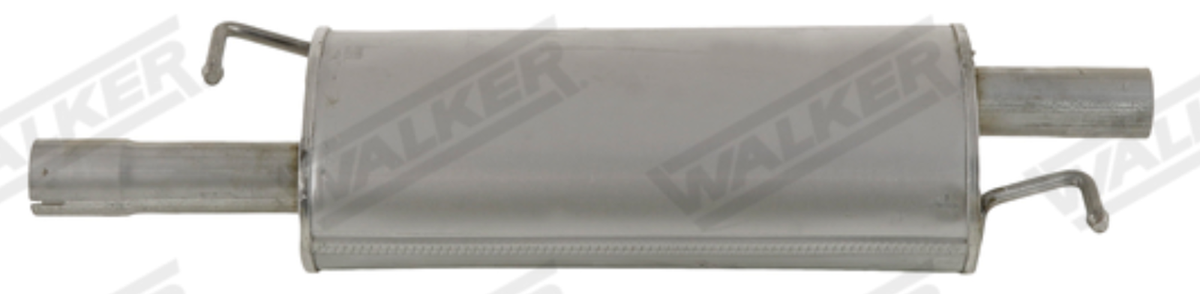 Mitteltopf Auspuff Mittelschalldämpfer Für VW Transporter T5 V 1.9 TDI