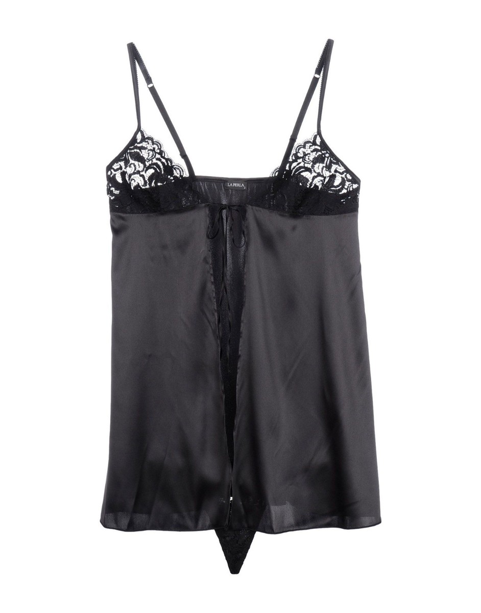 La Perla Black Babydoll Thong 2pc. Set Size : US( L) / IT4 | eBay